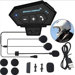 Intercomunicador para Moto Wireless BT12 | Conexión Estable y Comunicación Segura