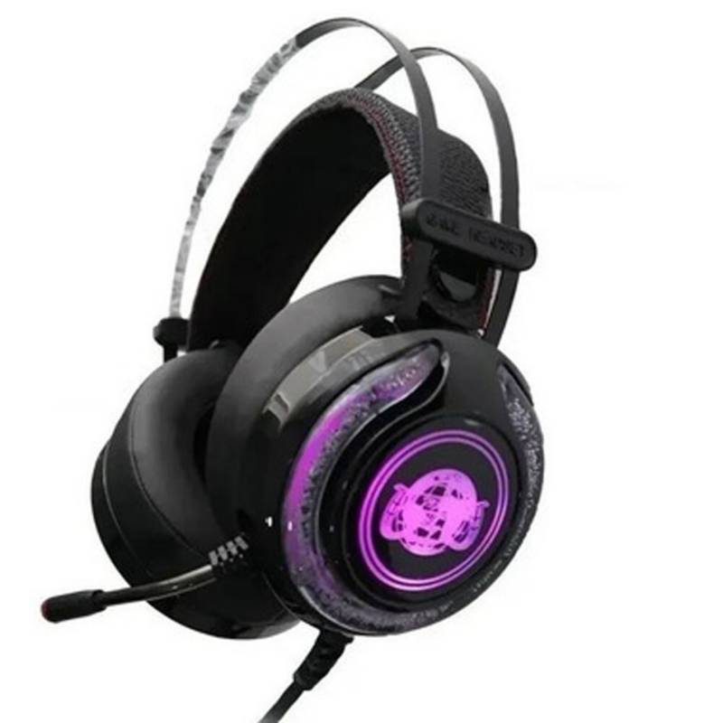 Diadema Gamer AAA-V3S con Luz LED y Micrófono – Sonido Potente, Comodidad Total