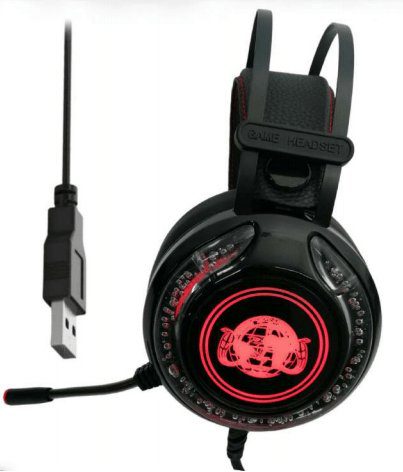 Diadema Gamer AAA-V3S con Luz LED y Micrófono – Sonido Potente, Comodidad Total - Image 4