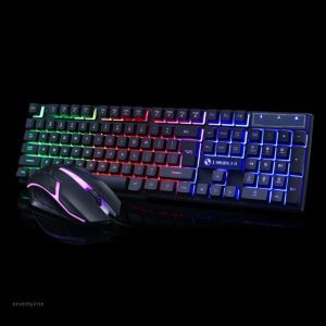 Combo Gamer Teclado y Ratón GTX300 con Retroiluminación RGB – Precisión y Estilo para Cada Partida