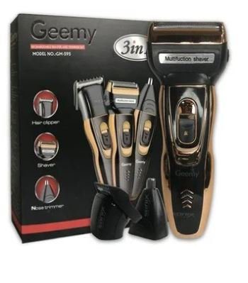 Maquina patillera afeitadora GM-595 barbera recargable