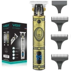 Máquina Profesional VGR V-228 con Pantalla LED – Corte Preciso y Estilo Moderno