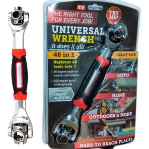Llave Universal 48 en 1 Multifuncional – Herramienta Premium para Reparaciones Rápidas