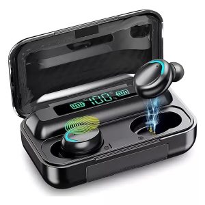 Audífonos Inalámbricos F9 con Estuche Power Bank – Tecnología, Potencia y Estilo en Uno