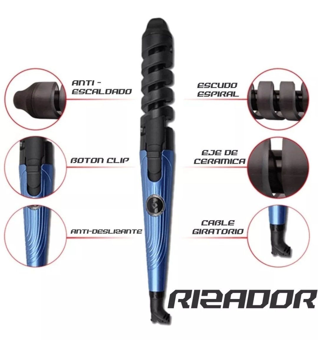 Combo Nano Titanium Profesional: Plancha, Peine Alisador y Rizador – Estilo y Versatilidad en un Solo Set - Image 2