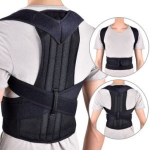 Corrector de Postura Unisex para Espalda – Alivio de Dolor Lumbar y Dorsal, Ajustable y Cómodo