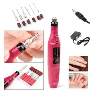 Kit Pulidor de Uñas Eléctrico Drill Profesional – Removedor de Acrílico para Manicure y Pedicure