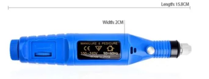 Kit Pulidor de Uñas Eléctrico Drill Profesional – Removedor de Acrílico para Manicure y Pedicure - Image 8