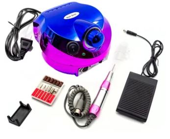 Pulidor de Uñas Eléctrico Profesional Tornasol 35.000RPM – Kit Completo para Manicure y Pedicure