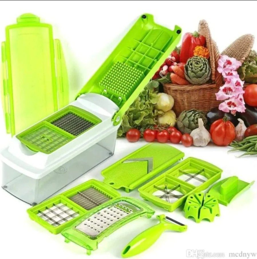 Picadora de Verduras Nicer Dicer Multifunción – Corta, Ralla y Pica Todo Fácilmente