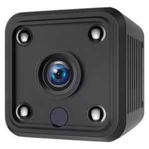 Cámara de Seguridad X6 Mini WiFi para Interiores – Vigilancia 1080P con Visión Nocturna y Detección de Movimiento
