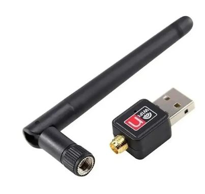 Adaptador Receptor WiFi USB Inalámbrico 1200 Mbps con Antena – Alta Velocidad y Estabilidad de Conexión