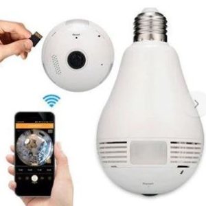 Cámara Espía Tipo Bombillo HD 1.3 con Wifi | Vigilancia 360° desde tu Celular | Emporio Accesorios
