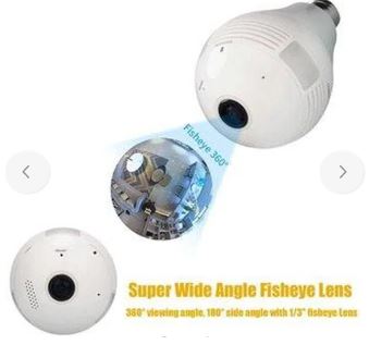 Cámara Espía Tipo Bombillo HD 1.3 con Wifi | Vigilancia 360° desde tu Celular | Emporio Accesorios - Image 3