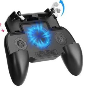 Controlador Gamepad SP+ con Gatillos, Ventilador y Powerbank – Juego Móvil de Alto Rendimiento