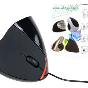 Mouse Vertical Ergonómico con Cable USB | Diseño Antifatiga para Oficina y Home Office | Emporio Accesorios