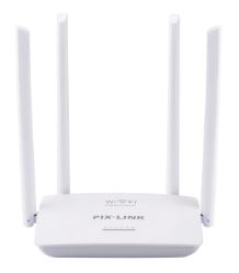 Router WiFi Pix-Link LV-WR08 con 4 Antenas – Cobertura Amplia y Conexión Estable