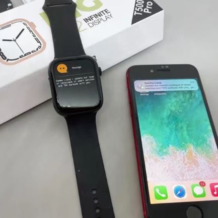 Combo Smartwatch T500 Pro + Audífonos Pro4 – Tecnología Inteligente, Conectividad y Estilo en un Solo Paquete - Image 5