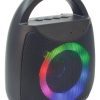 Parlante Portátil RGB LED F60 Bluetooth Recargable TWS – Altavoz Inalámbrico con Luces Interactivas