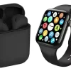 Combo Reloj Smartwatch T500 + Audífonos I12TWS – Conectividad y Sonido Inalámbrico en un Solo Paquete