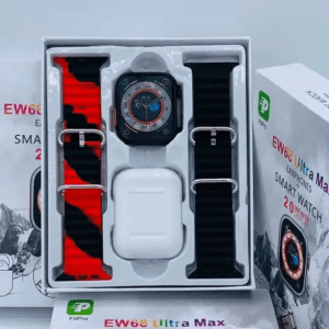 Combo Ultra EW68 – Smartwatch y Accesorios Integrales para Conectividad y Estilo