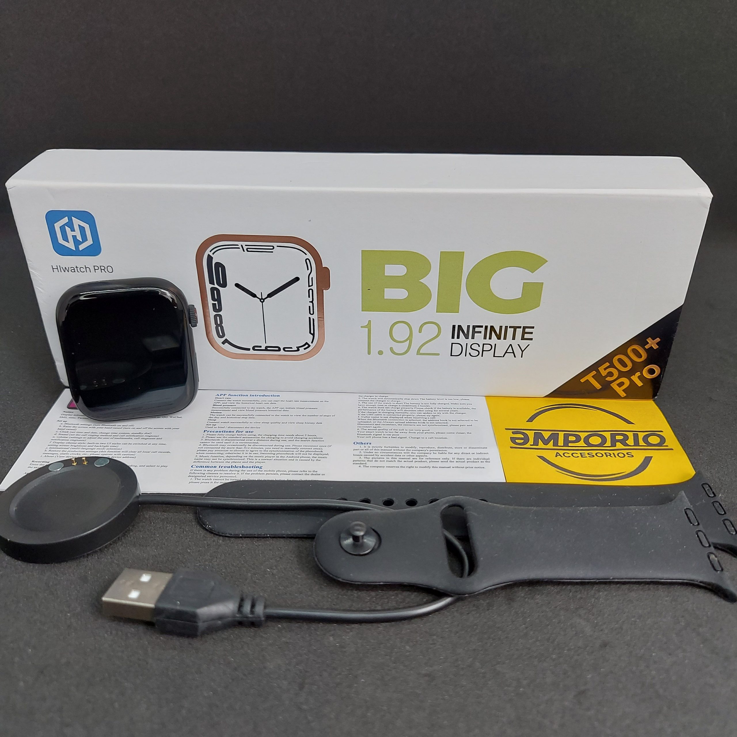 Smartwatch T500 PRO Series 8 HiWatch – Reloj Inteligente con Monitor de Salud + Obsequio Pulso Adicional - Image 3