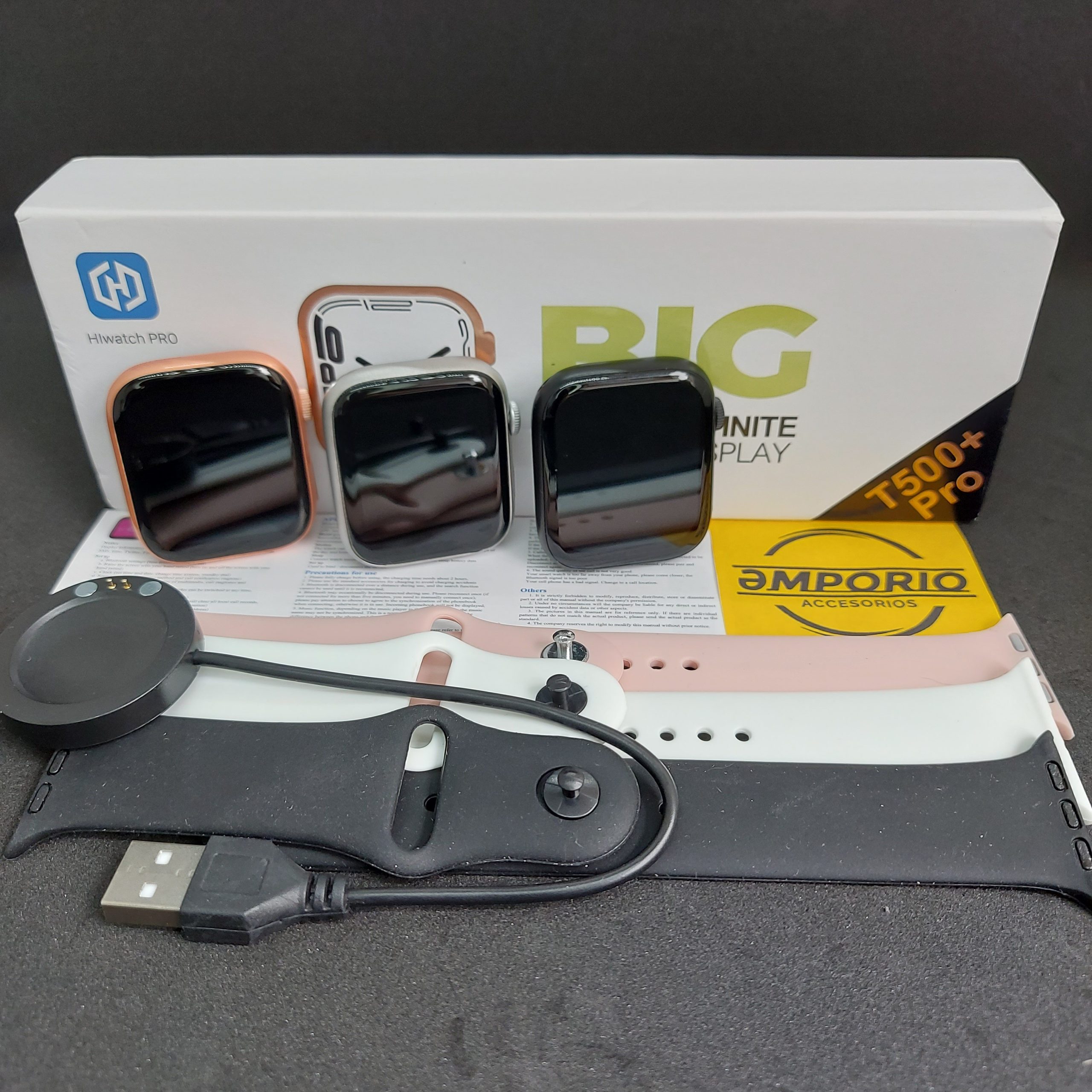 Smartwatch T500 PRO Series 8 HiWatch – Reloj Inteligente con Monitor de Salud + Obsequio Pulso Adicional - Image 5