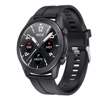 Smartwatch Reloj Inteligente Mobulaa SK5 Deportivo Negro | Monitor de Salud y Conectividad Bluetooth