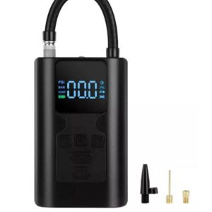 Compresor de Aire Portátil – Inflador Eléctrico para Carros, Bicicletas y Motos con Pantalla Digital