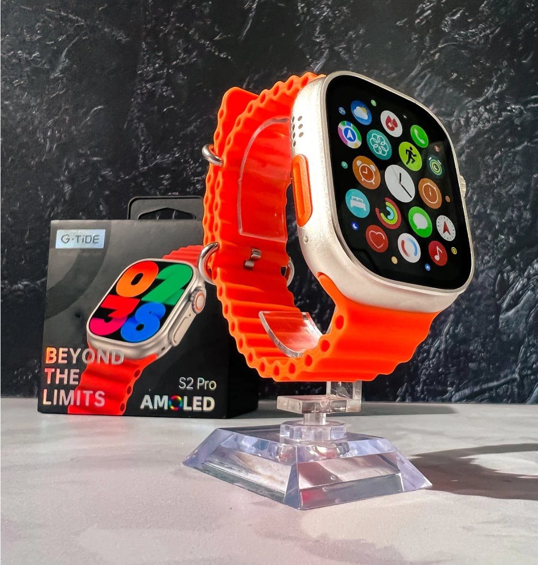 Smartwatch Ultra 8 G-Tide S2 Pro – Reloj Inteligente con Pantalla AMOLED Táctil 49mm