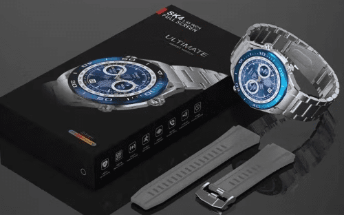 Smartwatch SK4 Deportivo – Reloj Inteligente Multifuncional con Monitor de Salud y Notificaciones - Image 4