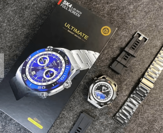 Smartwatch SK4 Deportivo – Reloj Inteligente Multifuncional con Monitor de Salud y Notificaciones - Image 3