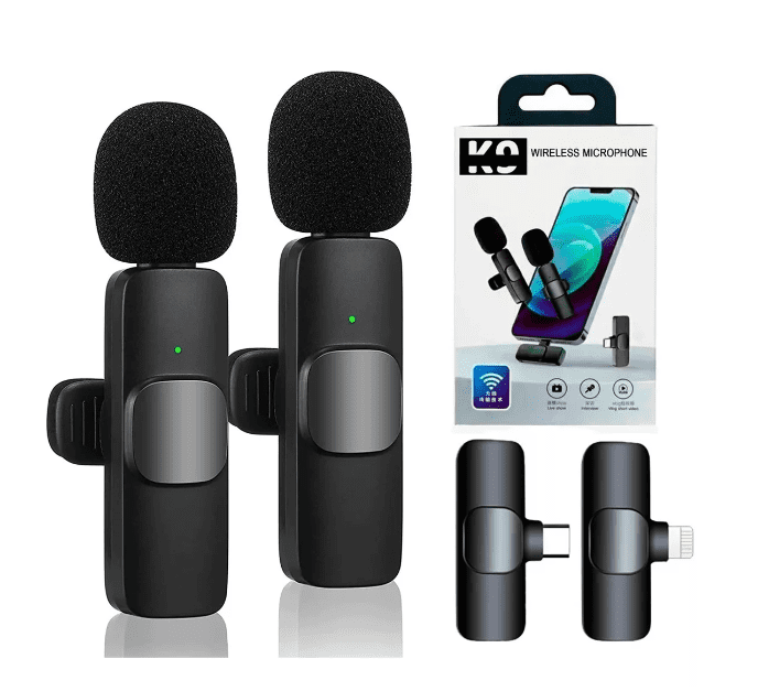 Micrófono de Solapa Profesional para iPhone y Tipo C – Audio Claro y Nítido para Grabaciones y Transmisiones