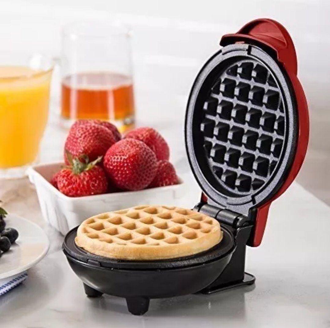 Waflera Mini Personal 350W – Antiadherente, Compacta y Rápida para Desayunos - Image 2