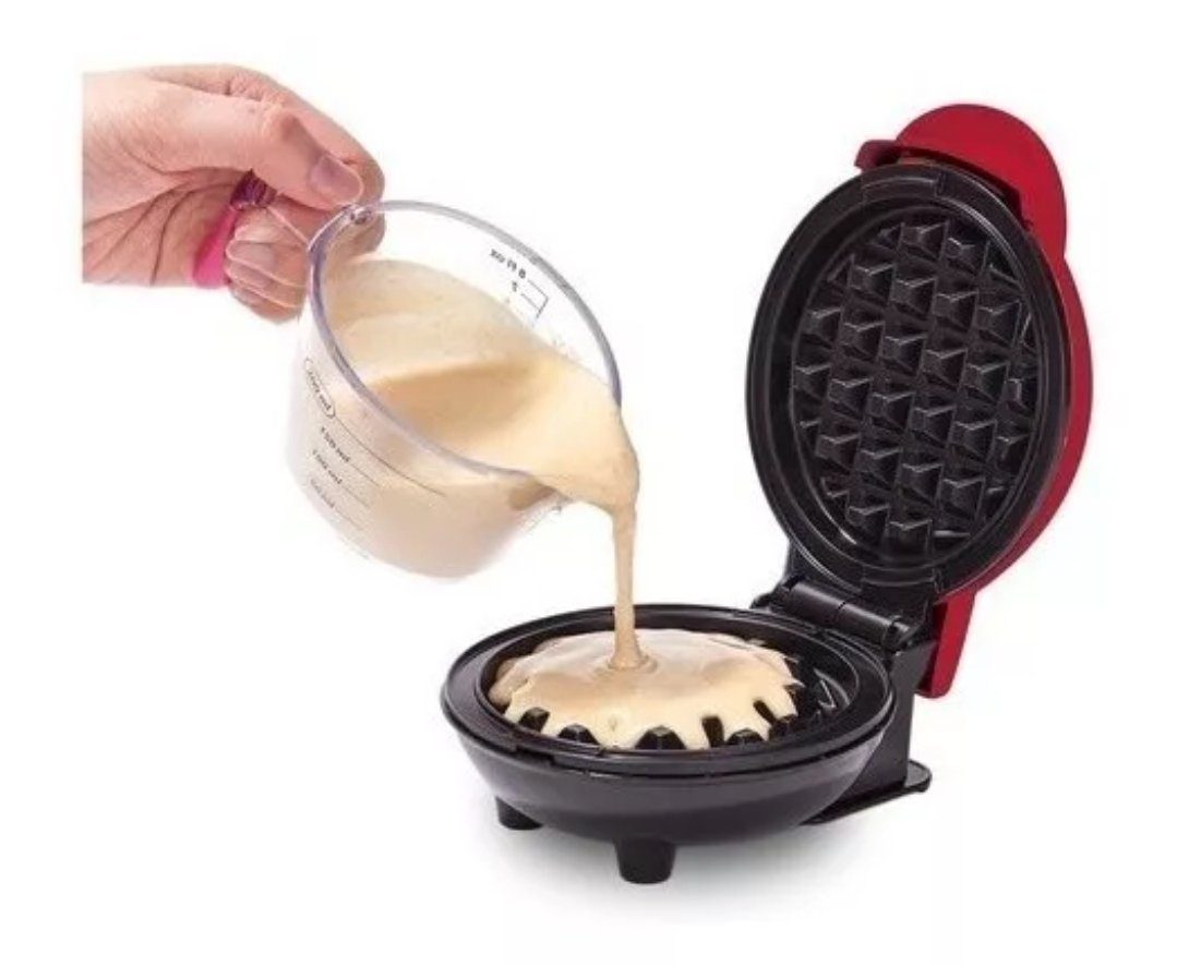 Waflera Mini Personal 350W – Antiadherente, Compacta y Rápida para Desayunos - Image 3