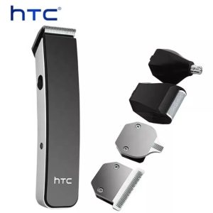 Máquina Cortadora 5 en 1 HTC AT-1201 – Recorta Barba, Nariz, Patilla y Más con Precisión