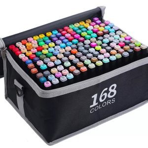 Maleta de Marcadores Touch Doble Punta – Set Profesional para Dibujo e Ilustración