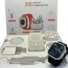 Combo X8 para iPhone: Smartwatch X8 Ultra + Audífonos + MagSafe + Cargador
