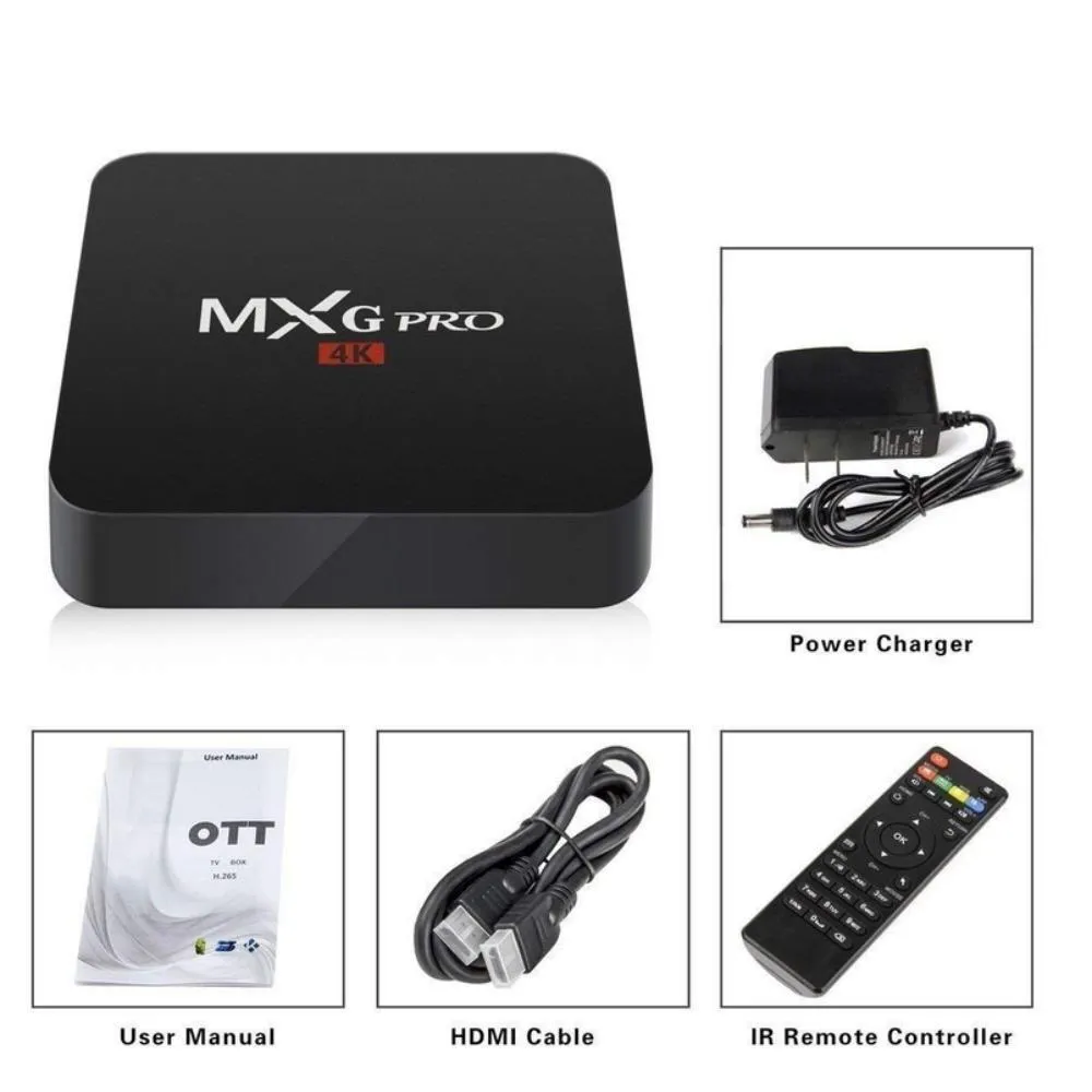 TV Box MXQ Pro 4K 2GB RAM 16GB | Convierte tu TV en Smart TV Android - Image 2