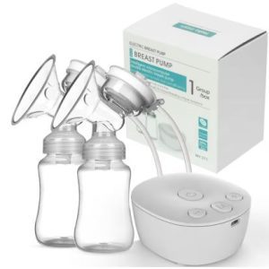 Extractor de leche materna eléctrico doble