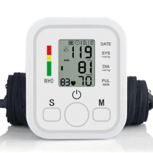 Tensiómetro Digital Automático de Presión Arterial | Pantalla LCD y Memoria para 2 Usuarios