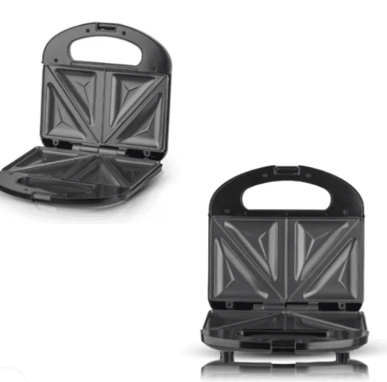 Sandwichera Eléctrica RAF 850W con 2 Compartimientos | Antiadherente y Calentamiento Rápido - Image 3