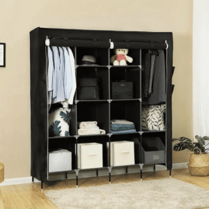 Clóset Ropero Armable 4 Módulos Extra Grande Portátil | Organizador de Ropa Liviano y Reforzado