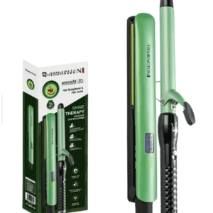 Combo Plancha Aguacate + Pinza Rizador Aguacate | Estilo y Protección Capilar con Tecnología Antifrizz