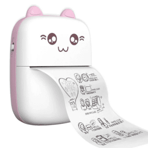 Mini Impresora Térmica Portátil Bluetooth | Conexión al Celular para Notas, Stickers y Fotos