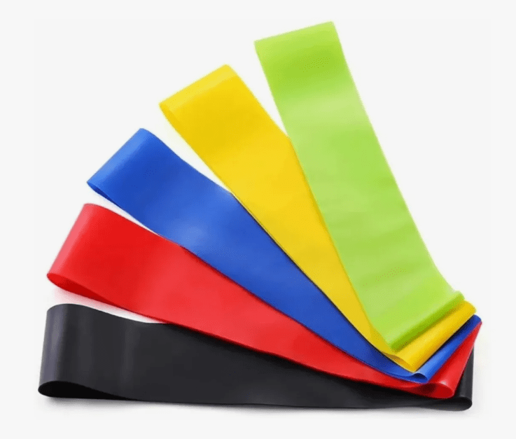 Kit Bandas Elásticas de Resistencia x5 | Entrenamiento en Casa o Gimnasio con Diferentes Niveles Descripción breve - Image 2