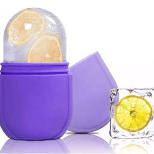 Rodillo Facial Molde de Hielo | Masajeador para Hieloterapia, Piel Inflamada y Poros Abiertos
