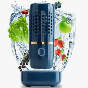 Purificador Ultrasónico de Vegetales Recargable | Esterilizador Portátil de Frutas, Verduras y Utensilios