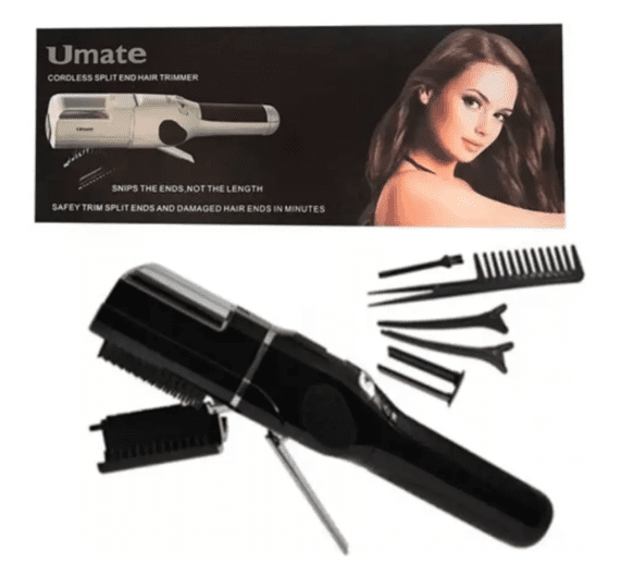 Máquina Quita Horquilla Recargable | Cortadora de Puntas Abiertas con Accesorios Profesionales - Image 7