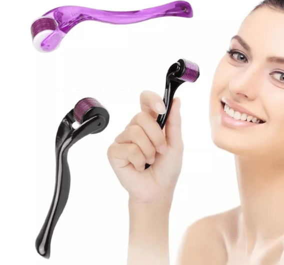 Dermaroller Facial con Microagujas | Masajeador para Rostro y Cuerpo, Regeneración y Rejuvenecimiento - Image 2